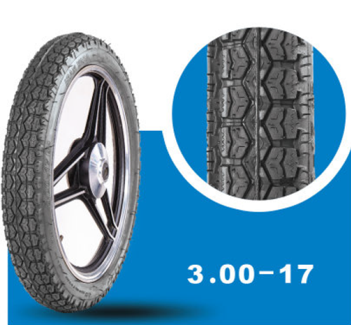 Yasa Bp Arka Yol Motosiklet Lastiği 300-17 Tt (İç Lastikle Kullanıma Uygundur) 6Pr