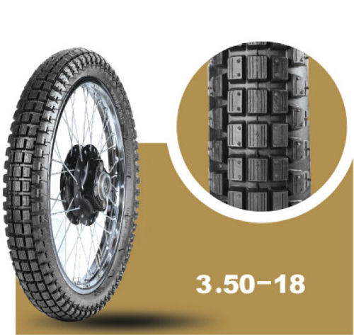 Yasatrop Offroad Arka Yol/Toprak Motosiklet Lastiği 350-18Tt(İç Lastikle Kullanıma Uygundur)