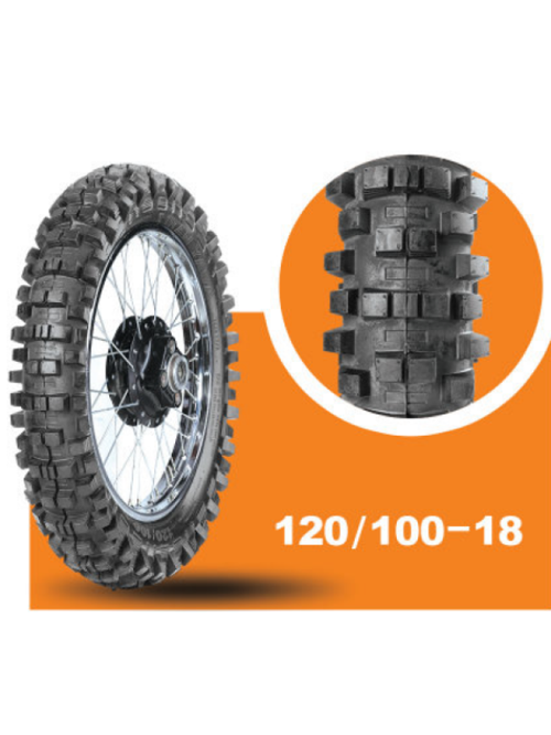 Enduro Lastik 120/100-18 Tt (Tubetype - İç Lastikli Tip)