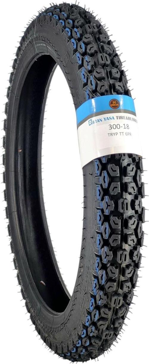 Motosiklet Lastik 300-18 Tt (Tubetype - İç Lastikli Tip)