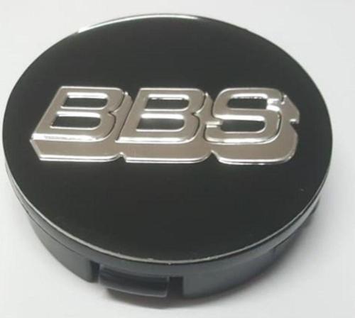 Jant Göbeği 58-55 Mm 4Lü Set Bbs Parlak Siyah