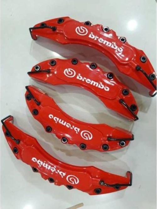 Kırmızı Plastik Kaliper Kapağı 4 Lü