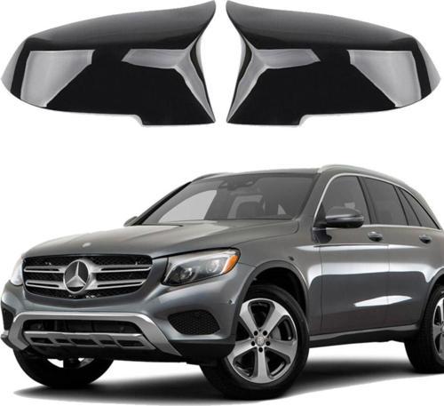 Mercedes Glc Serisi X253 Araca Özel Batman Yarasa Ayna Kapağı Pianoblack