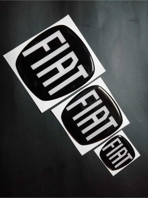 Fıat Egea ( Sedan) Siyah Logo Set (3'Lü)