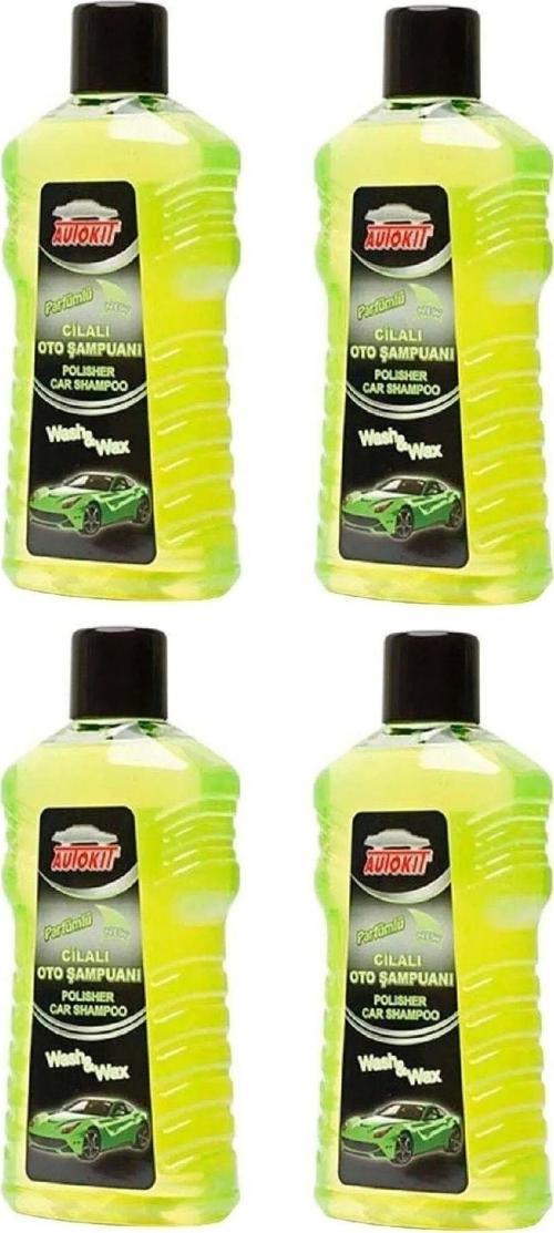 Cilalı Oto Şampuanı 1000 Ml 4'Lü Ekonomik Set