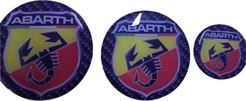 Grande Punto Abarth Logo 3'Lü Set (Ön-Arka-Direksyon)