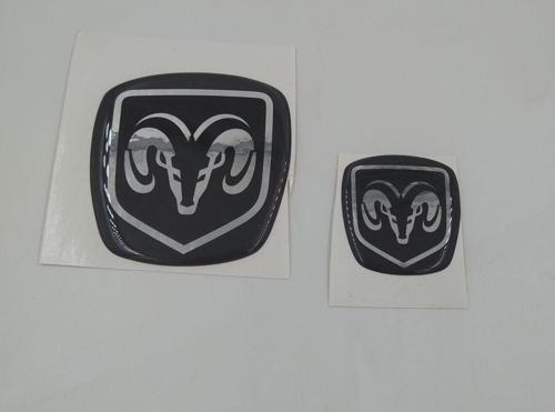 Fiat Egea Cross Uyumlu Dodge Logo Arma Set (2'Li)