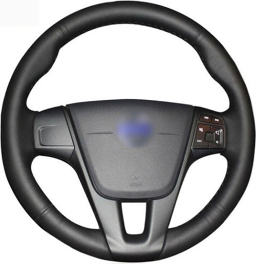 Volvo V60 Araca Özel Dikişli Deri Direksiyon Kılıfı Uyumlu