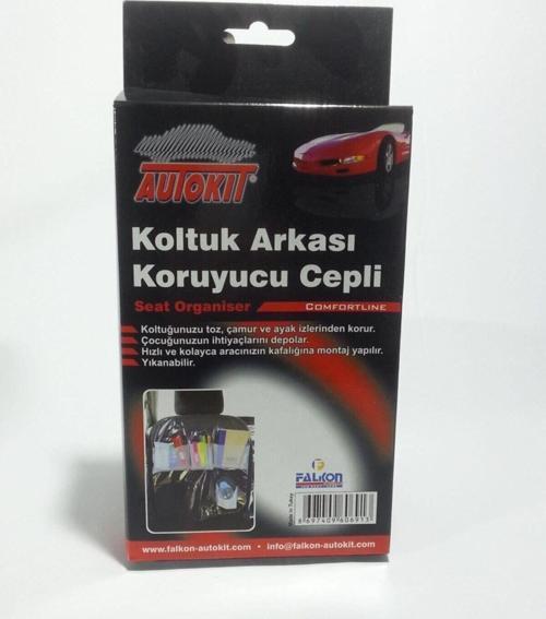 Autokıt Cepli Koltuk Arkası Koruyucu