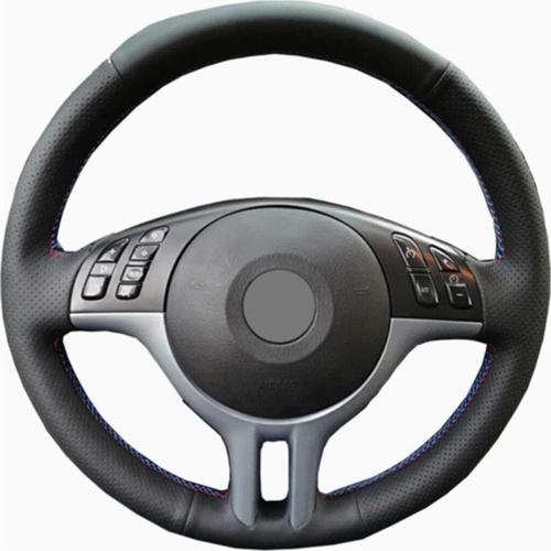 Bmw E87 Uyumlu M Paket Araca Özel Dikişli Deri Direksiyon Kılıfı