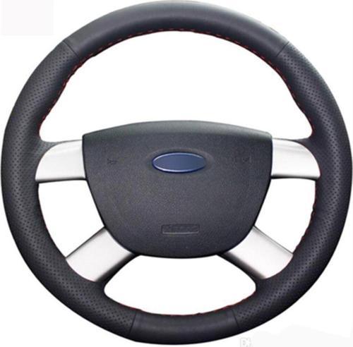 Ford Focus 2 2008-11 Için Deri Direksiyon Kılıfı Araca Özel Dikmeli