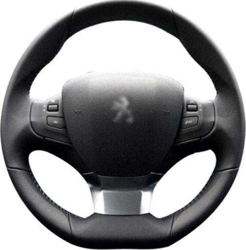 Peugeot 308 Diğer Model Için Deri Direksiyon Kılıfı Araca Özel Dikmeli