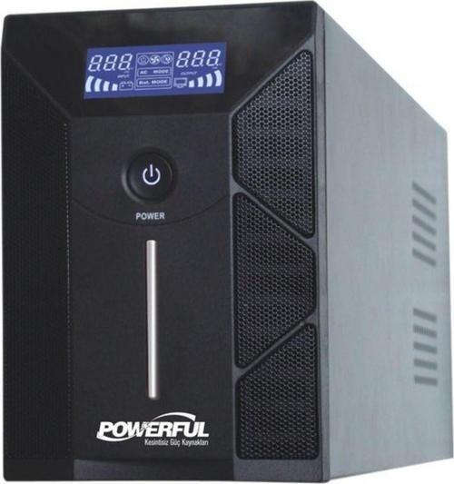 Powerful Pld-3000 3000Va Ups Lcd Panel Lıne Interactıve Kesintisiz Güç Kaynağı Gamıng Ups