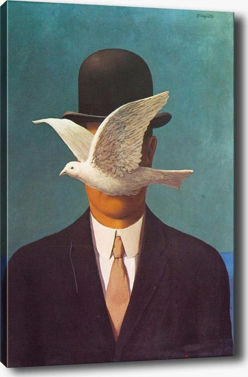 Kanvas Tablo Rene Magritte