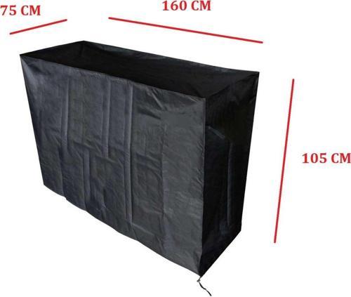 Mangal Kılıfı  Büyük Mangalar İçin Mangal Örtüsü 75X160X105 Cm