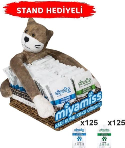 Kedi Kumu Koku Giderici Coconut 125 Adet + Elite Adet 35gr (STAND HEDİYELİ)