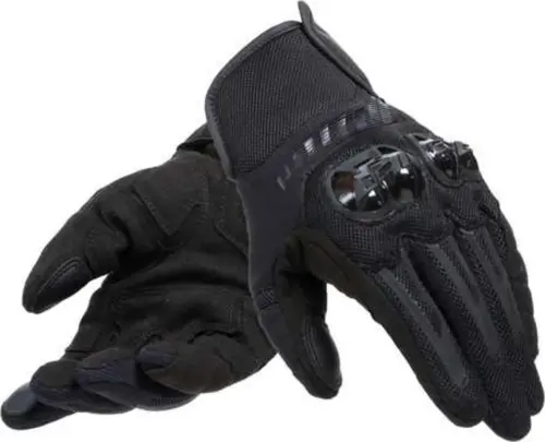 DAINESE ELD/MIG 3 AIR TEX GLOVES BLACK YAZLIK