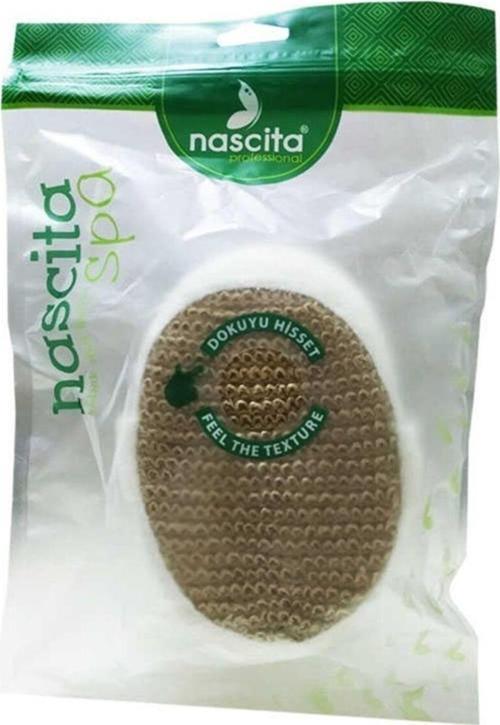 Sisal Duş Süngeri Kahverengi 10X14