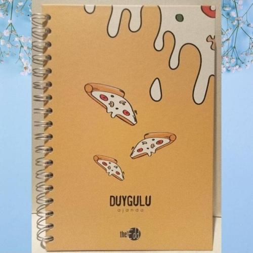 Pizza Dilim Tasarımlı Konuşan Ajanda