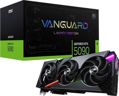 GeForce RTX 5090 32G VANGUARD SOC LAUNCH EDITION GDDR7 32GB DLSS 4 512 bit NVIDIA Ekran Kartı