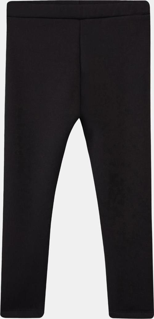 Siyah Kız Çocuk İçi Peluş Extra Kalın Kışlık Tayt