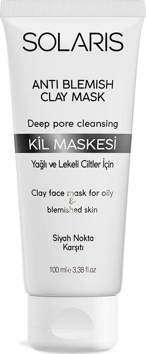 Kil Maskesi Yağlı ve Lekeli Ciltler İçin 1