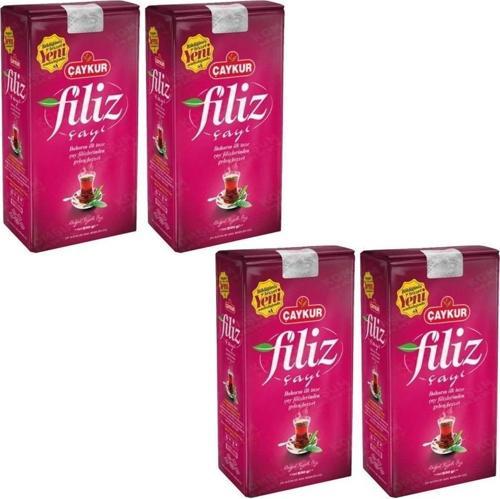 Filiz Çay 500 Gr X 4 Adet = 2 Kg Dökme Çay