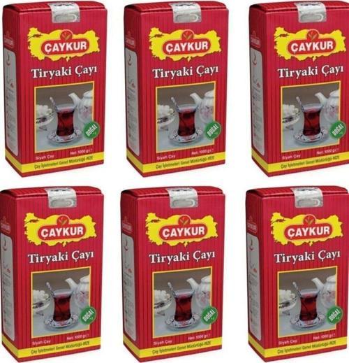 Tiryaki 1 Kg Dökme Çay X 6 Adet