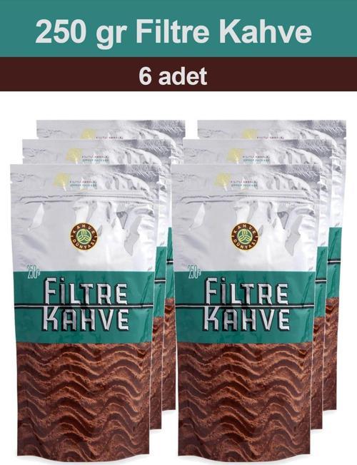 Filtre Kahve 250 Gr. 6 Adet