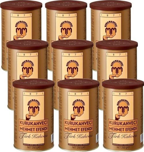 Türk Kahvesi 250Gr - Teneke - 9 Adet