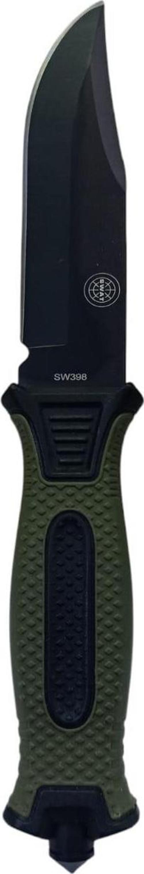 SW398 Av Bıçağı23 cm Plastik Sap kılıflı Yeşil