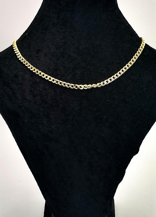 Gold Renk Zincir Figürlü Kararmaz Özel Tasarım Kolye