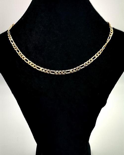 Gold Renk Zincir Figürlü Kararmaz Özel Tasarım Kolye