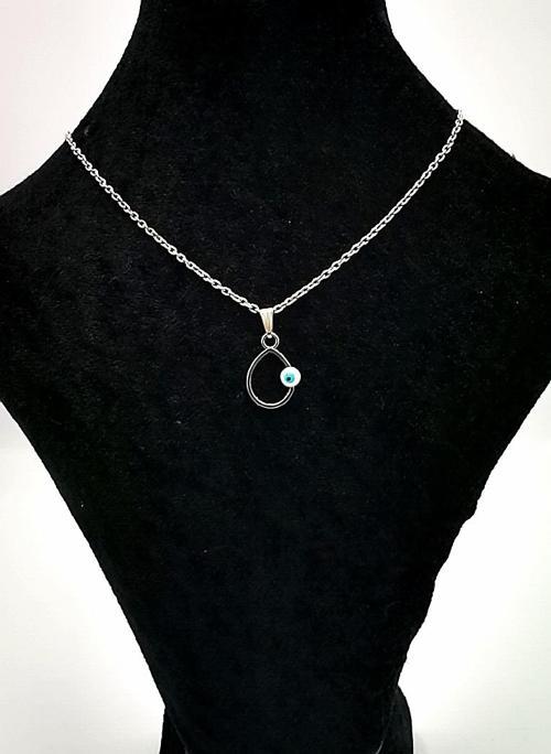 Gümüş Renk Figürlü Lüks Kararmaz Kolye