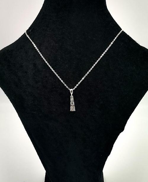 Gümüş Renk Zincirli Figürlü Karamaz Lüks Kolye