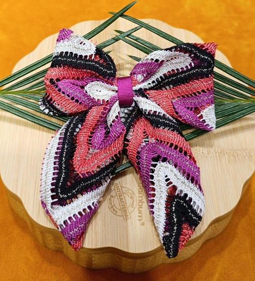 Lüks Figürlü Kurdele Klips Toka