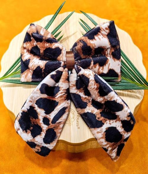 Lüks Figürlü Leopar Klips Toka