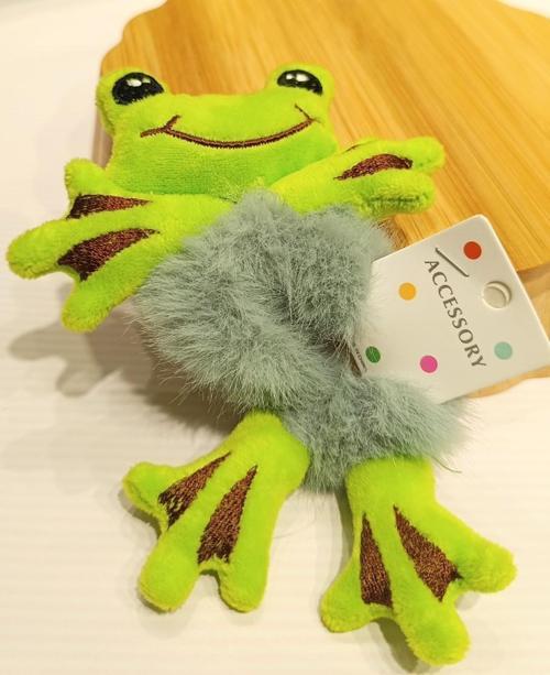 Lüks Figürlü Gösterişli Peluş  Lastik Toka