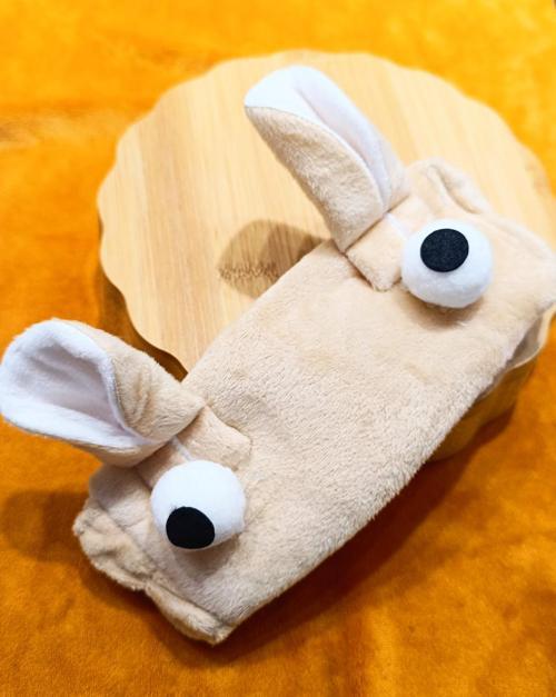 Lüks Peluşlu Figürlü Saç Bandana