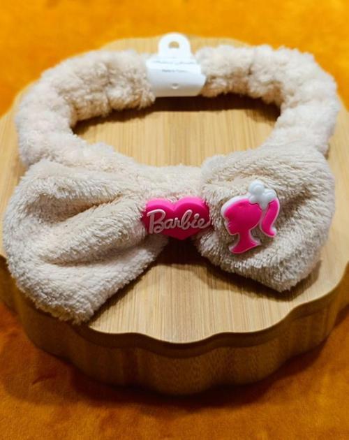 Lüks Peluşlu Figürlü Saç Bandana