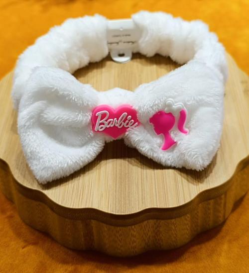 Lüks Peluşlu Figürlü Saç Bandana