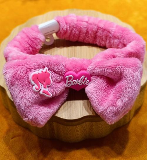 Lüks Peluşlu Figürlü Saç Bandana