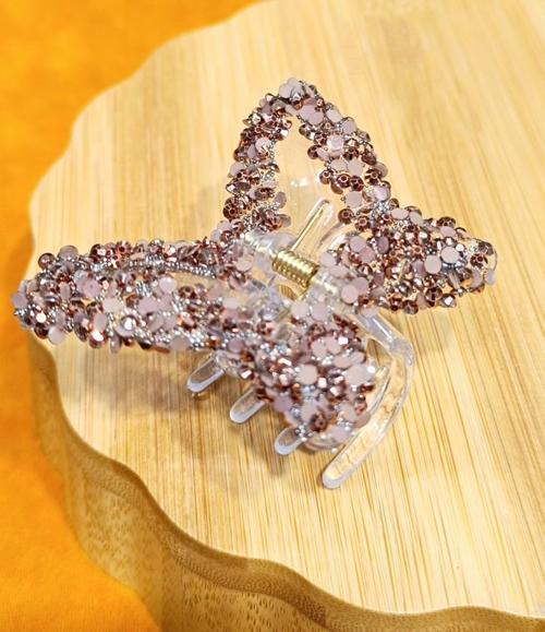 Lüks Gösterişli  Parıltılı Kelebek  Kıstırma  Toka