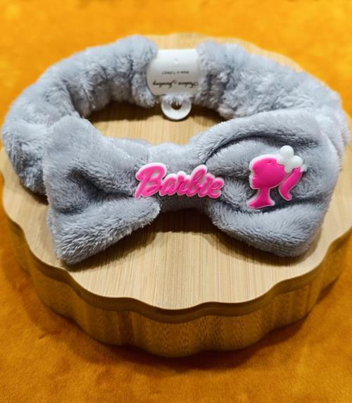 Lüks Peluşlu Figürlü Saç Bandana