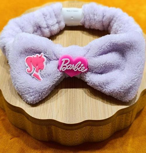 Lüks Peluşlu Figürlü Saç Bandana