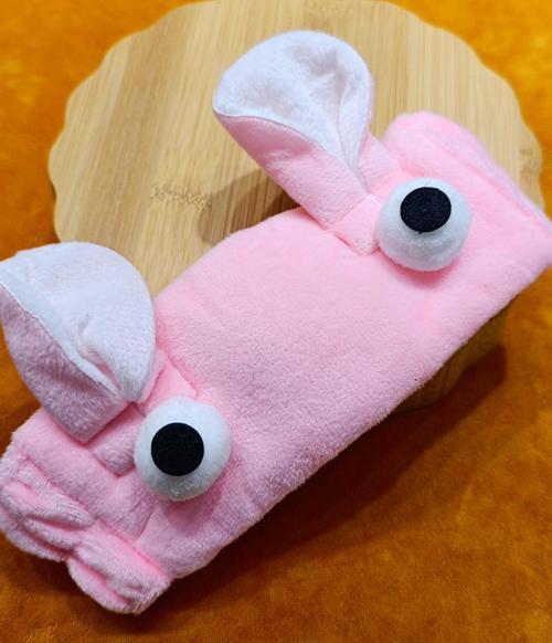 Lüks Peluşlu Figürlü Saç Bandana
