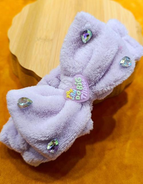 Lüks Peluşlu Figürlü Saç Bandana