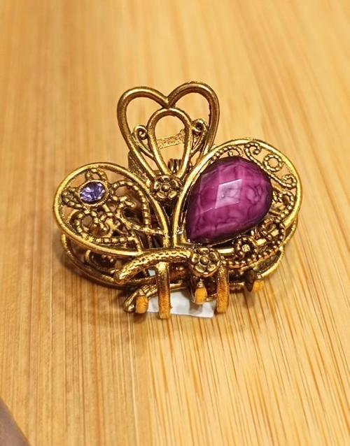 Taşlı Döküm Metal 2.5cm Minik Lüks Toka