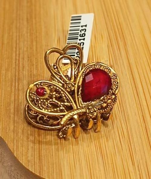 Taşlı Döküm Metal 2.5cm Minik Lüks Toka