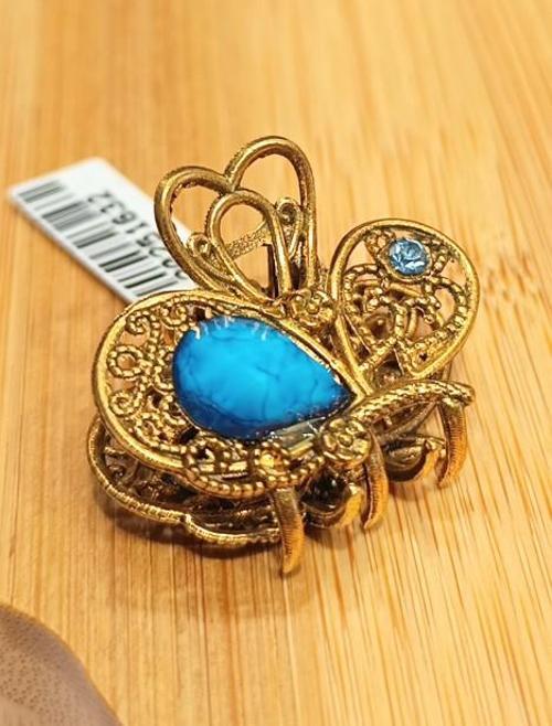Taşlı Döküm Metal 2.5cm Minik Lüks Toka